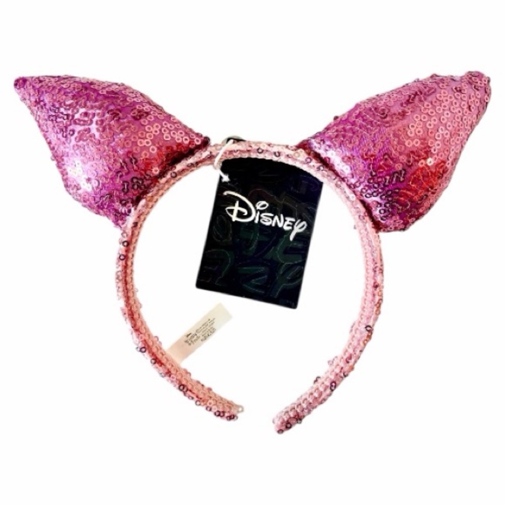 Disney Pink Sequin Ear Headband